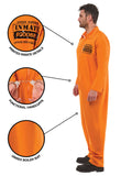 Orange Convict Boiler, fanga - drakt