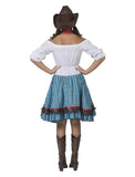 Cowboy lady blue bird stuttur