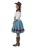 Cowboy lady blue bird stuttur