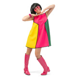 50'ara ColorBlock kjóli