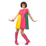 50'ara ColorBlock kjóli