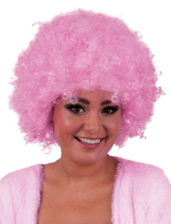Pink Hippie Afro Parykkur