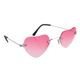 Hjarta brillur pink