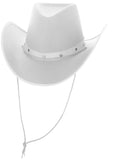 Hvítur Cowboyhattur