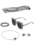 70´ara Disco Ball Jewellery Sett