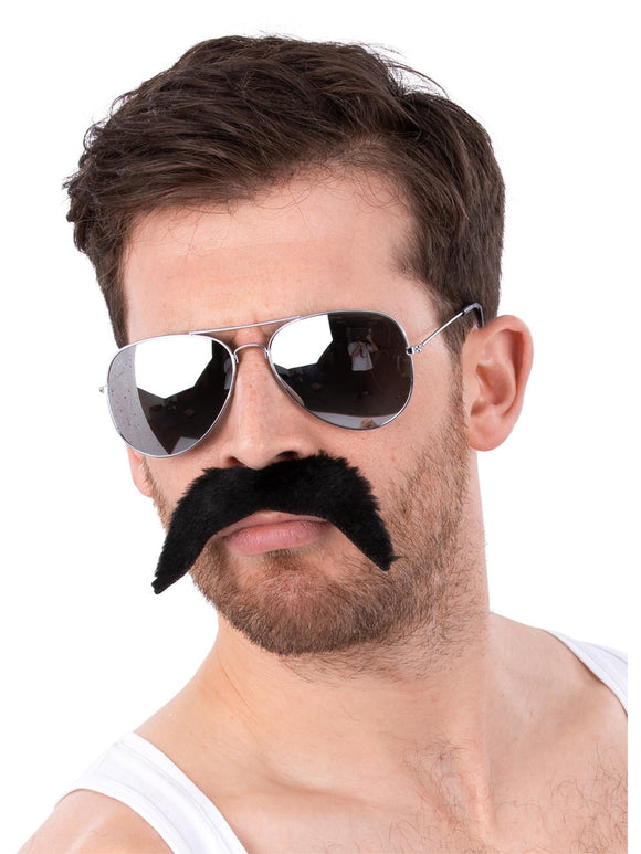 80´ara Icon Specs - sólbrillur og yvirskegg