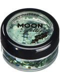 Moon Glitter Holographic, "Chunky" Sett