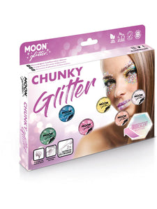 Moon Glitter Iridescent, "Chunky" Sett