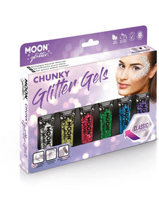 Moon Glitter Classic "Chunky" Glitter Gele