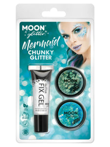 Moon Glitter "Themed Clamshells Mermaid Chunky"