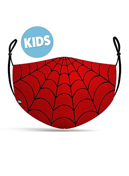 Spider Man, reytt, klæðna munnbind, Børn